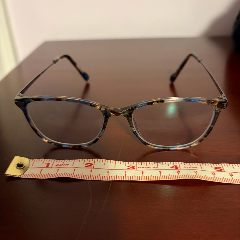 Women's Tortoiseshell Round “teacup” Frame Glasses - Clear Lenses